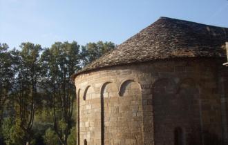 Réalisation couvreur Béziers Reprise ardoise de la tour du château de Mus (34)